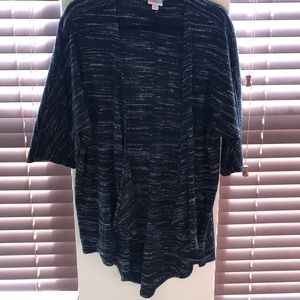 Lularoe Lindsay heathered black